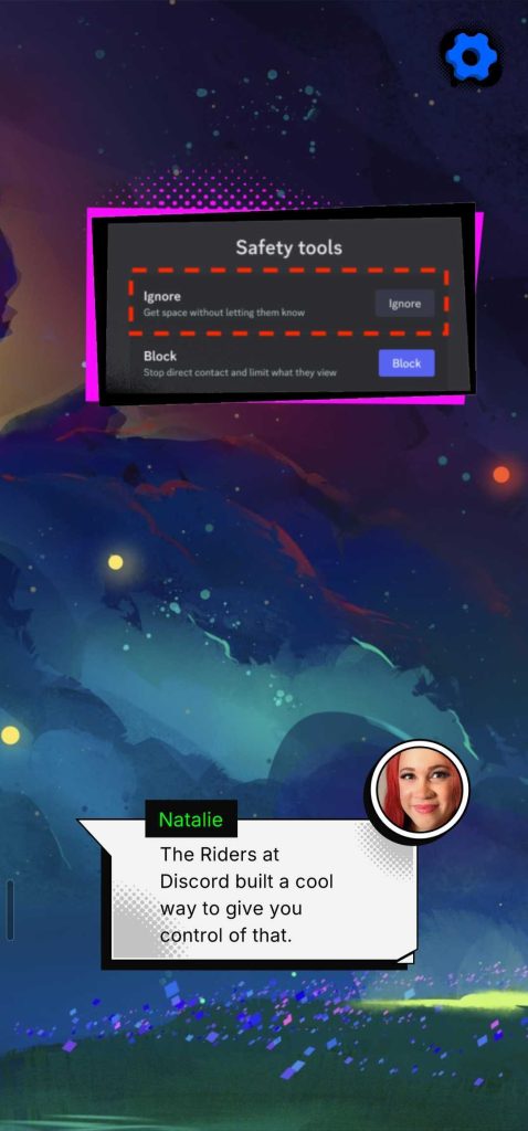 Image showing Discord moderator survey insights with community feedback visuals and user interface.
